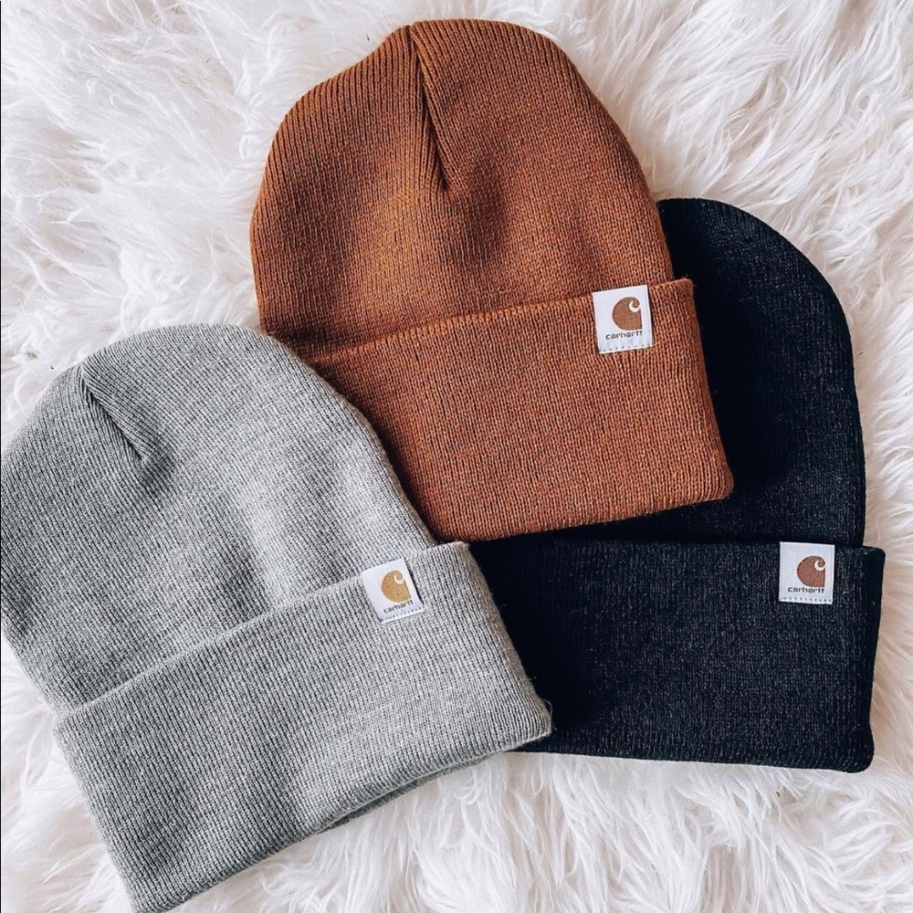 Grey Carhartt Beanie